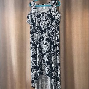 NWOT. Hi-Lo cold shoulder dress